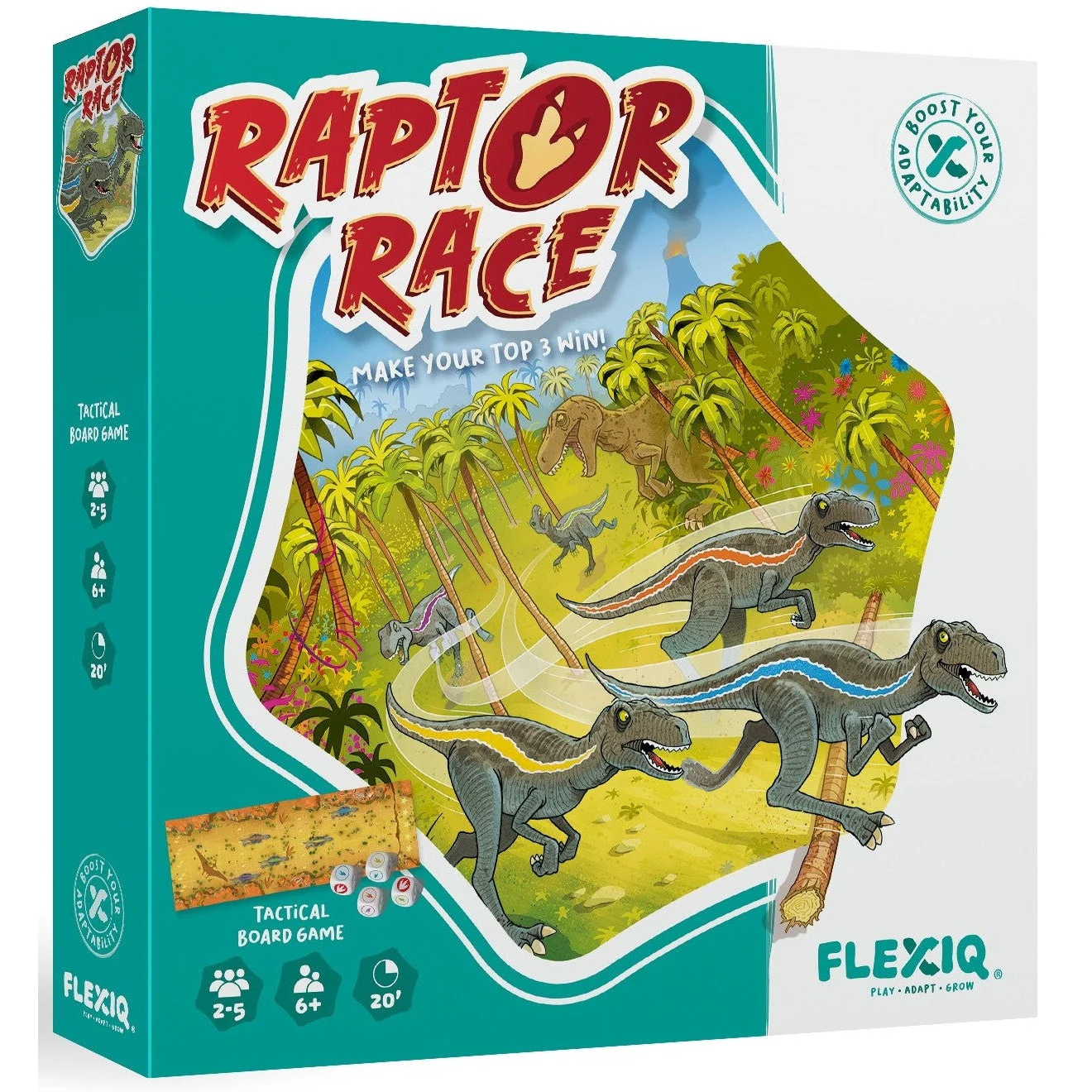 Flexiq Raptor Race Game