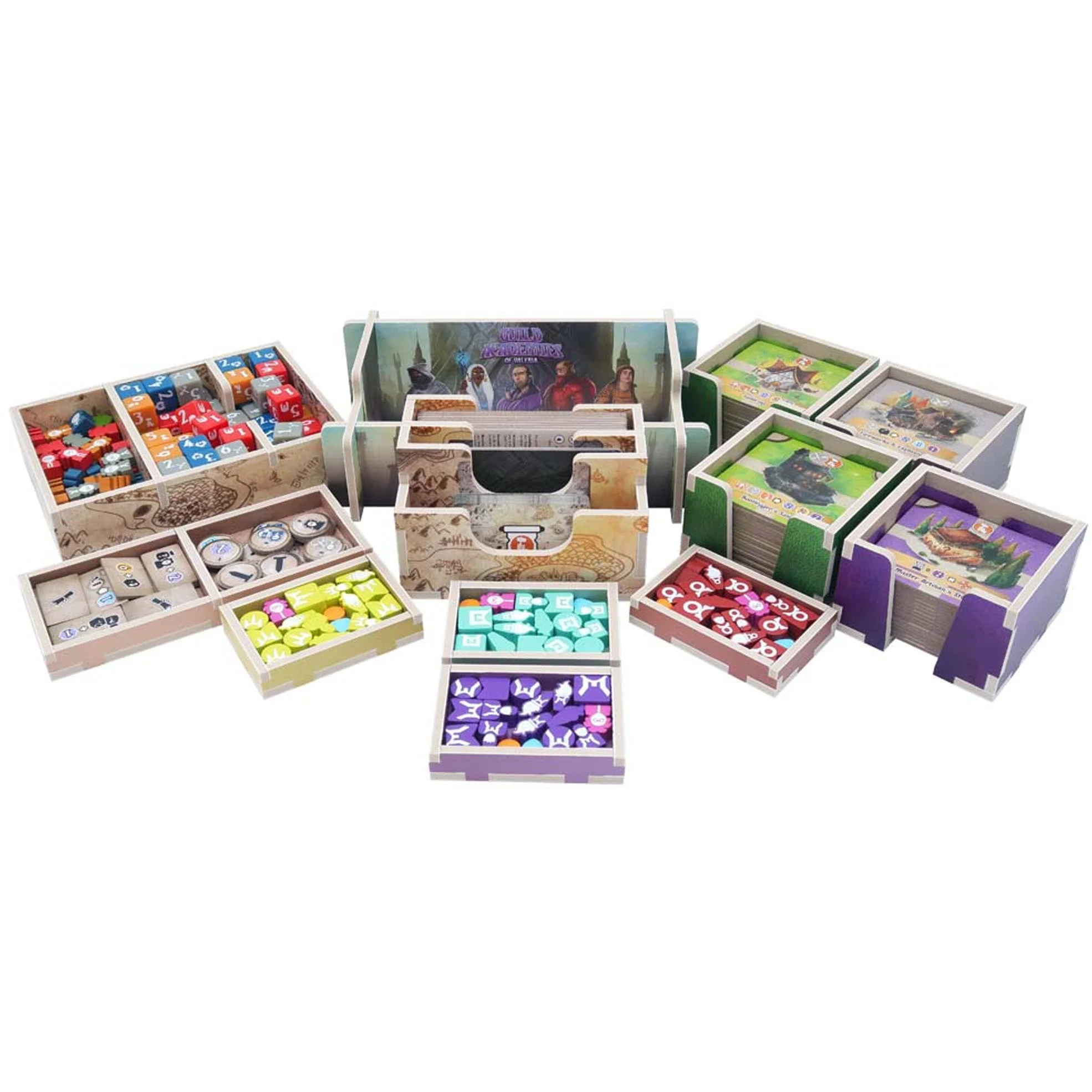 Folded Space Game Inserts - Guild Academies of Valeria
