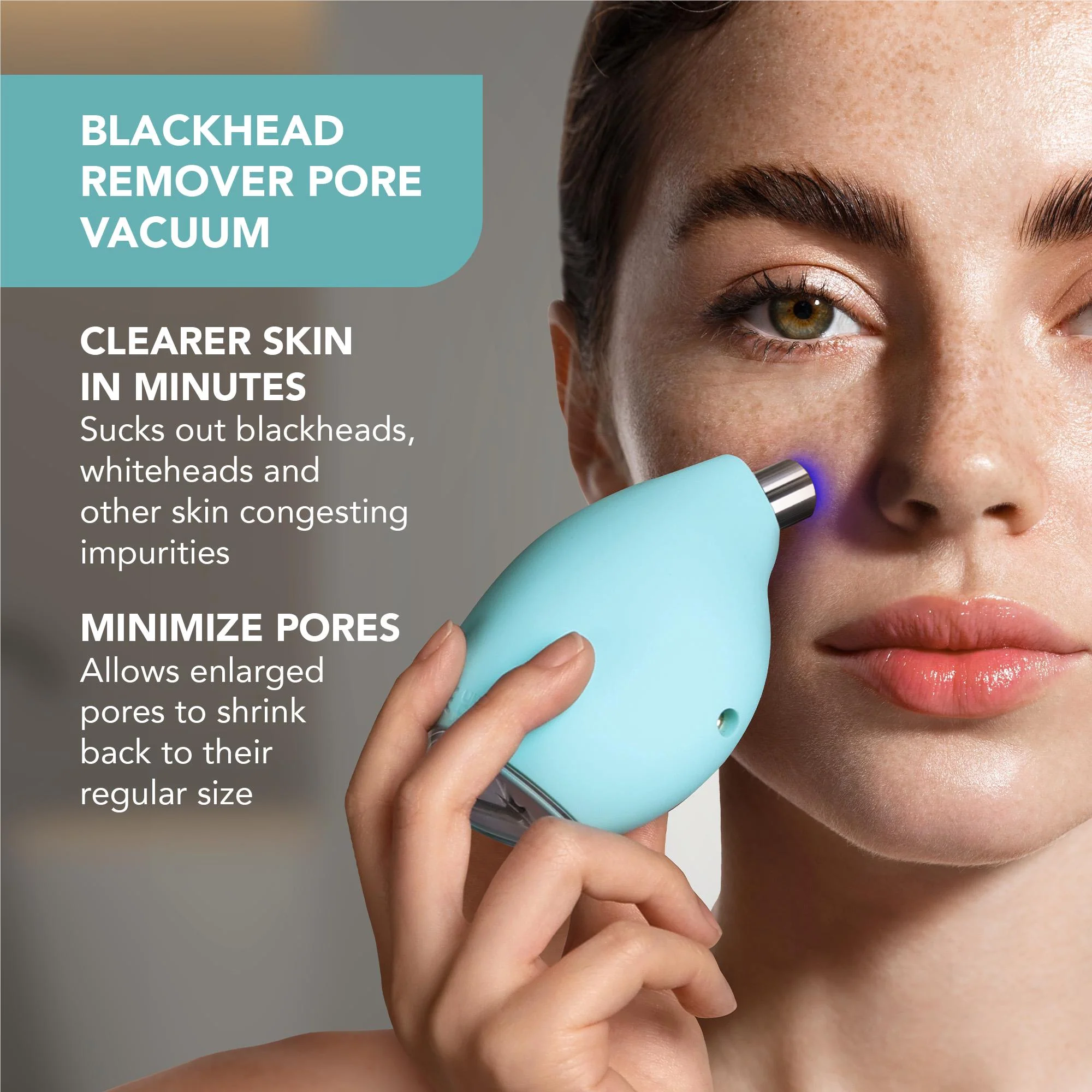 Foreo Kiwi Blackhead Pore Vacuum (Mint) - Image 4