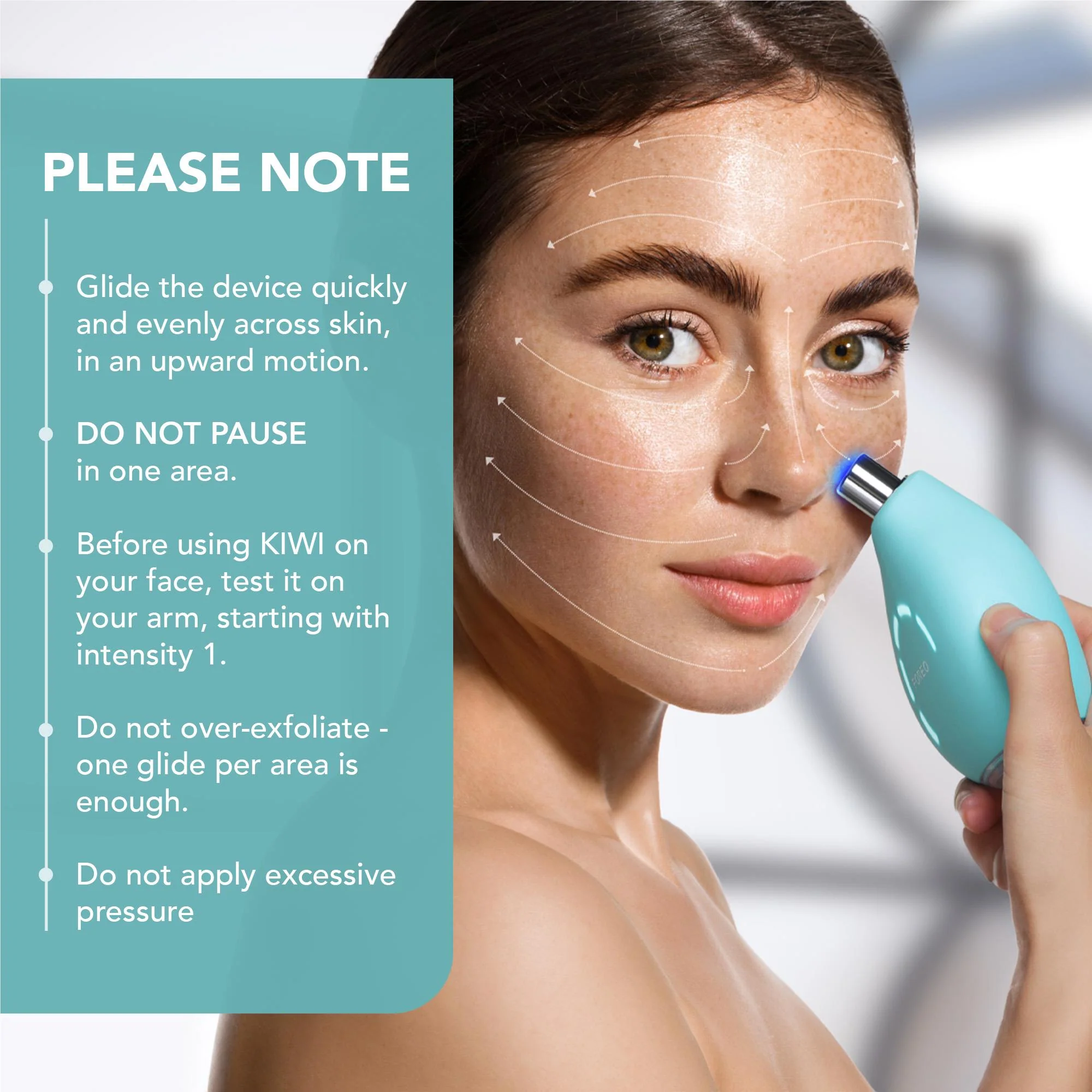 Foreo Kiwi Blackhead Pore Vacuum (Mint) - Image 7