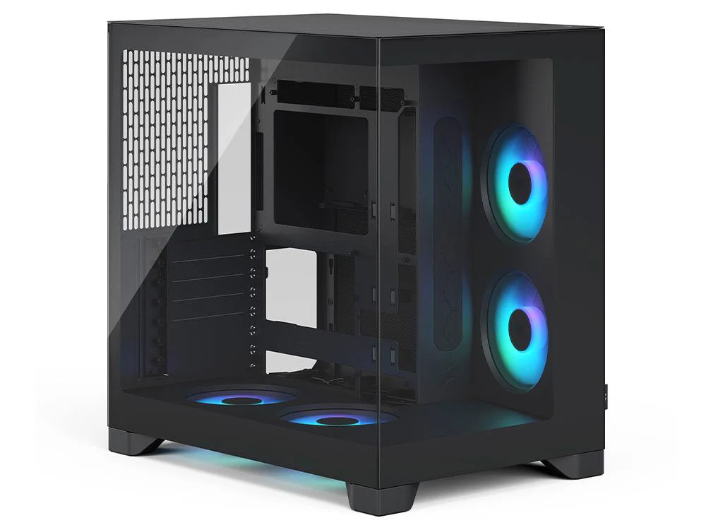 Fractal Design Pop 2 Vision Dual-chamber Mid-Tower Case - Black RGB - Image 3