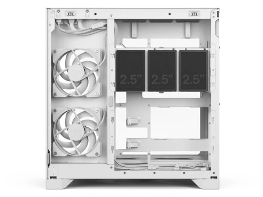 Fractal Design Pop 2 Vision Dual-chamber Mid-Tower Case - White RGB - Image 7