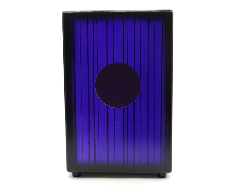 Freedom Cajon Box Drum with Padded Case (Blue) - Image 2