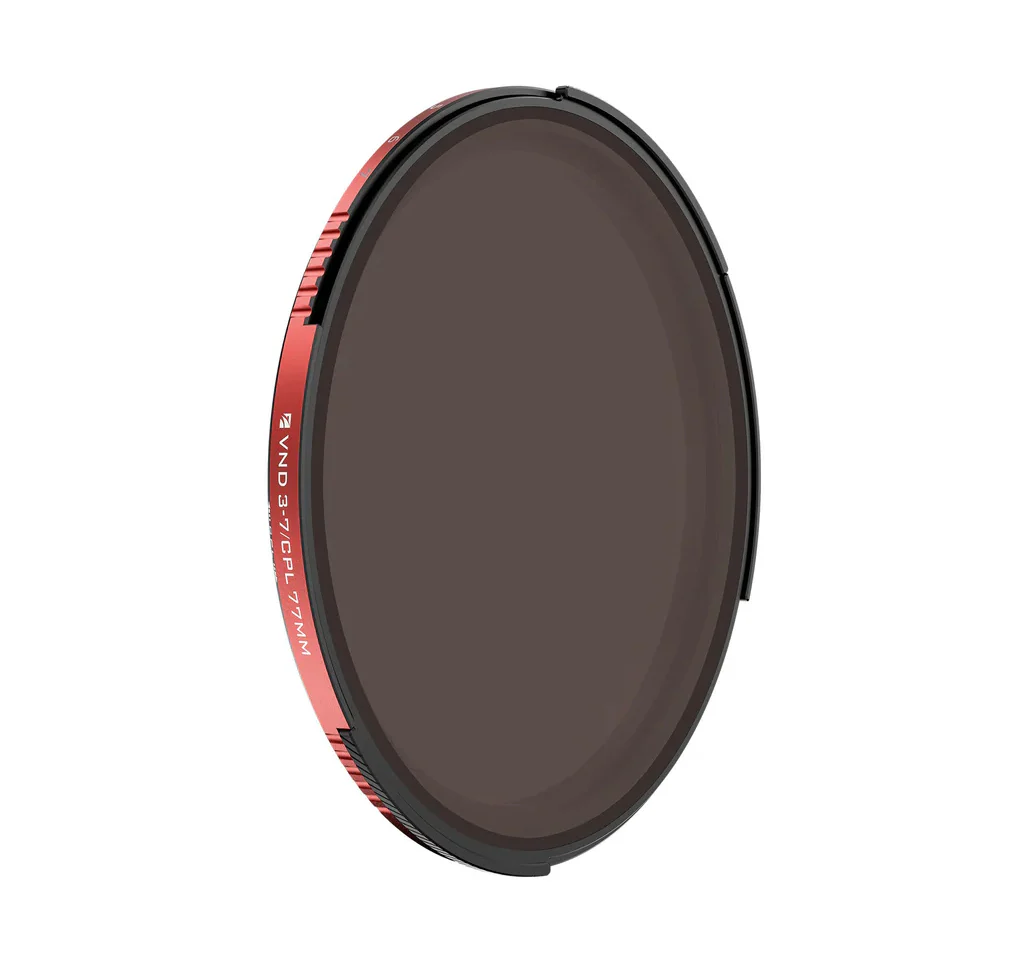 Freewell 77mm Ultra-thin Threaded Hybrid Variable ND/CPL 3-7 Stop Filter