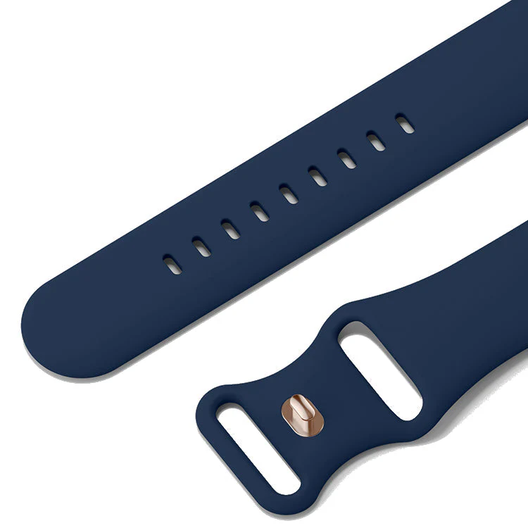 Friendie Noosa Silicone Sports Band for Apple Watch (BlueGold) [Small] - Image 2