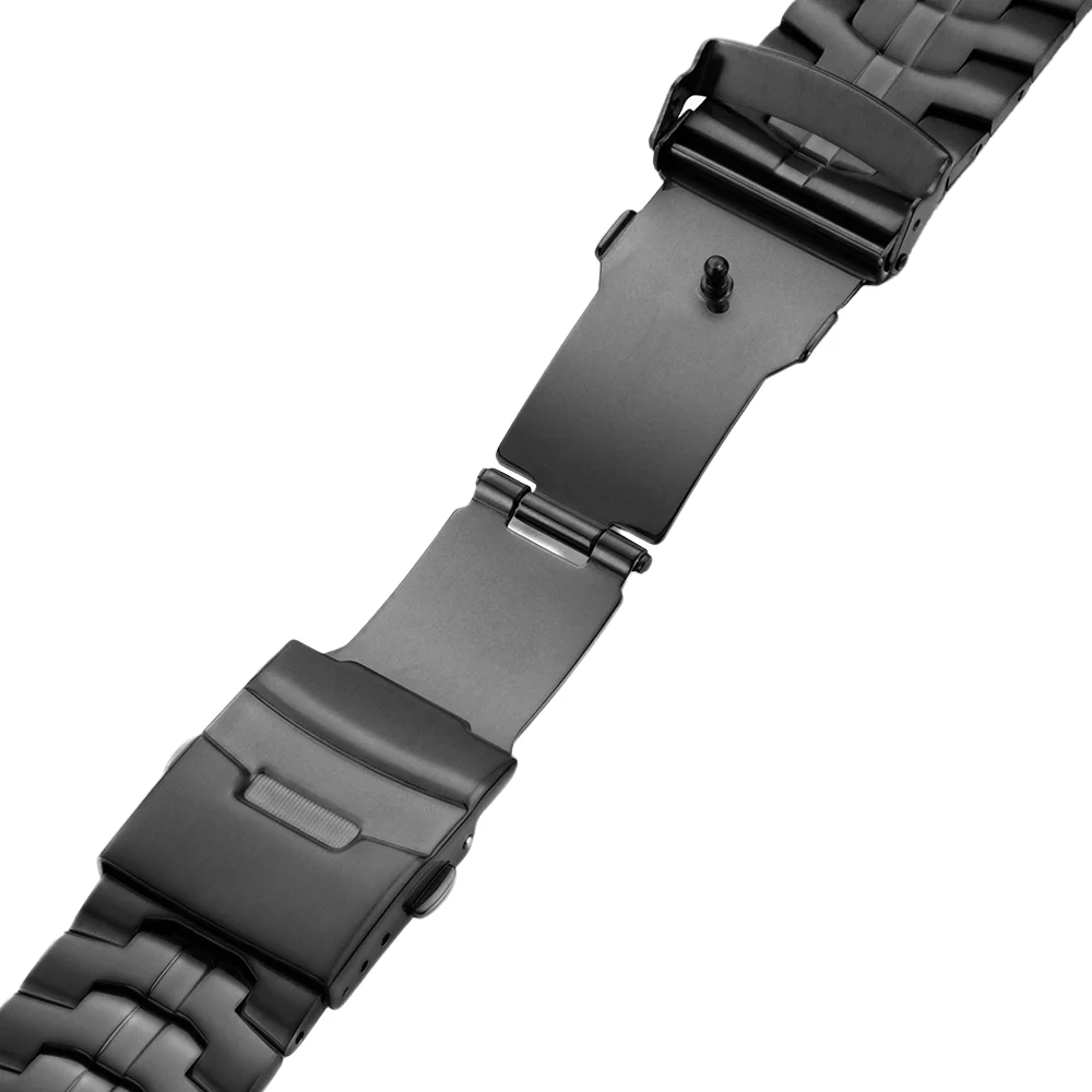 Friendie Stainless Steel Link Bracelet Band (Ultra) – Darwin Ultra Black (Apple Watch Ultra, Large) - Image 6