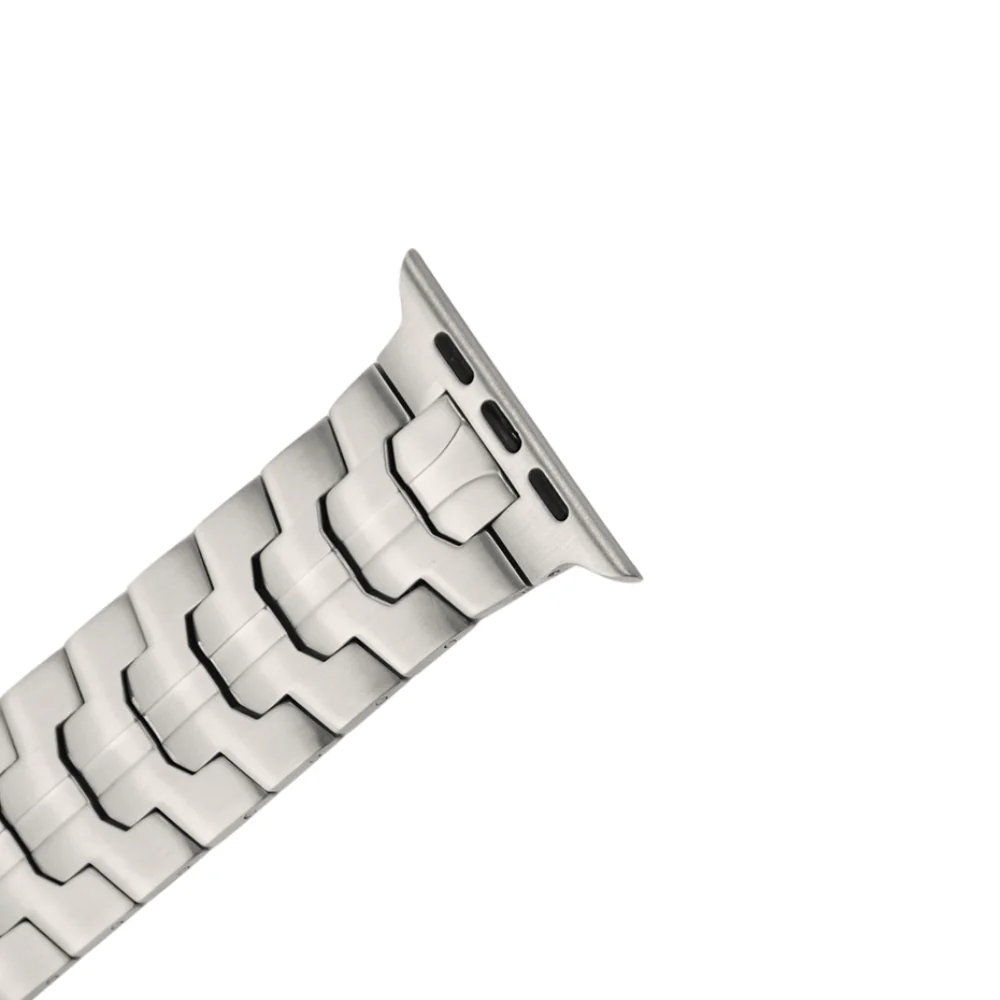 Friendie Stainless Steel Link Bracelet Band (Ultra) – Darwin Ultra Titanium (Apple Watch Ultra, Large) - Image 4