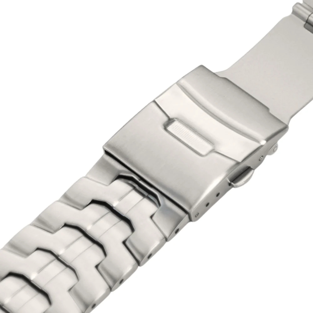 Friendie Stainless Steel Link Bracelet Band (Ultra) – Darwin Ultra Titanium (Apple Watch Ultra, Large) - Image 6