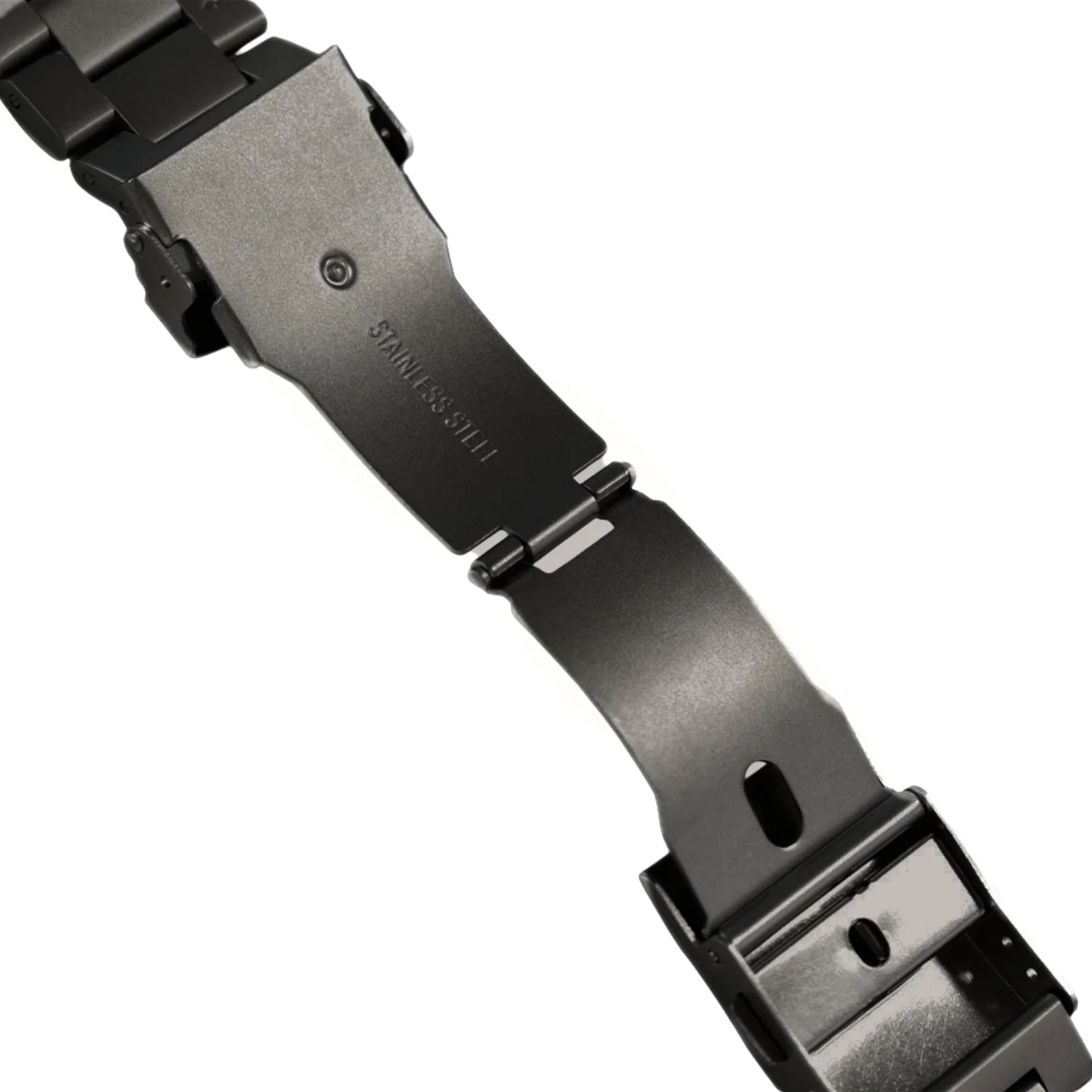 Friendie Stainless Steel Link Bracelet Band (Ultra) – Sydney Ultra Black (Apple Watch Ultra, Large) - Image 5