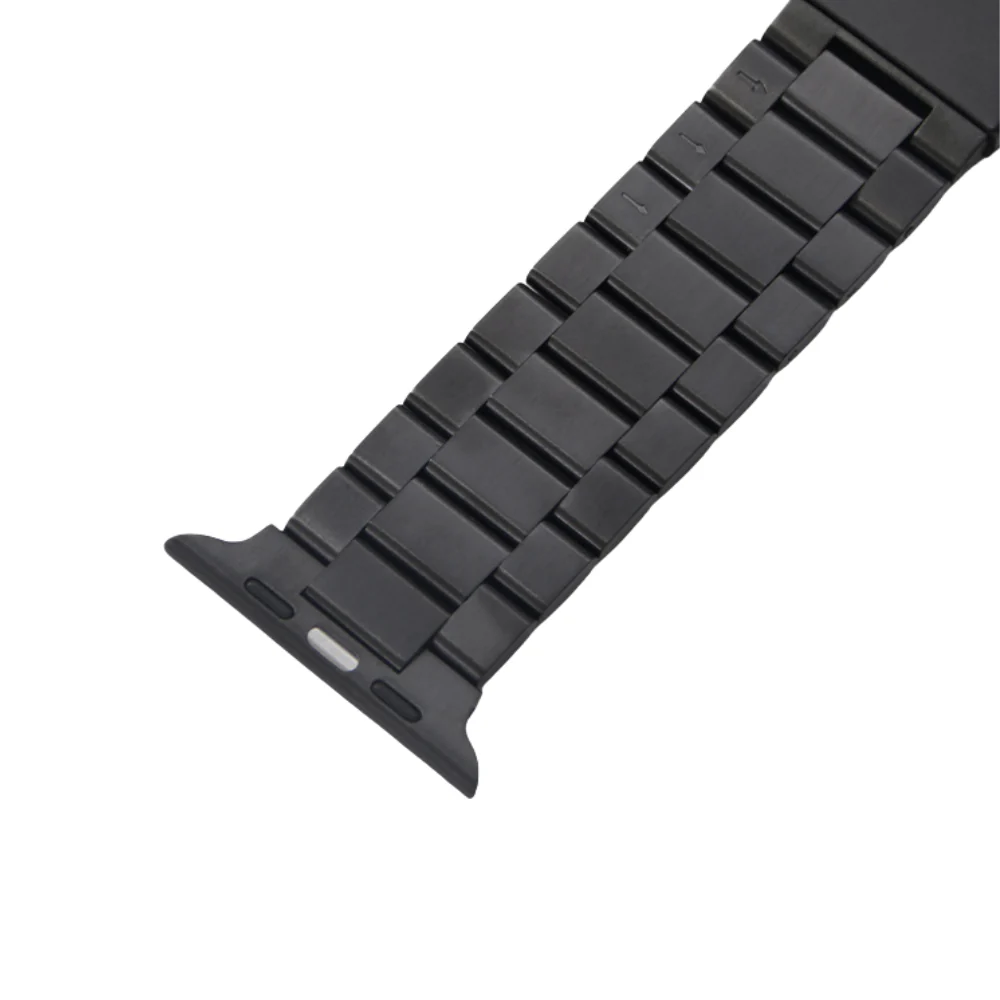 Friendie Stainless Steel Link Bracelet Band (Ultra) – Sydney Ultra Black (Apple Watch Ultra, Large) - Image 7