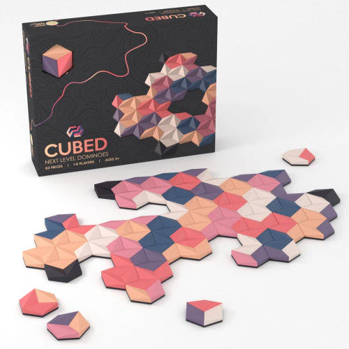 Friendly Rabbit CUBED Next Level Dominoes Game - Image 2