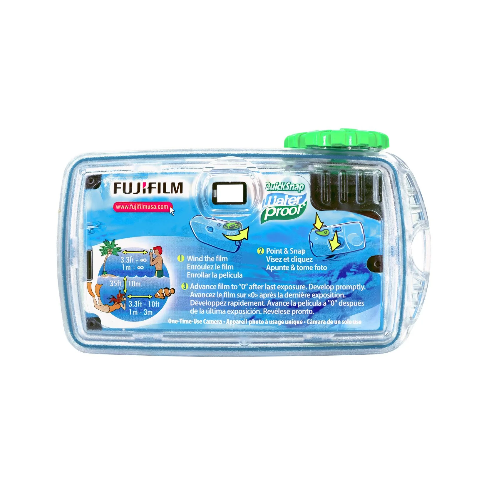 Fujifilm QuickSnap Waterproof 35mm Film Camera - Image 5