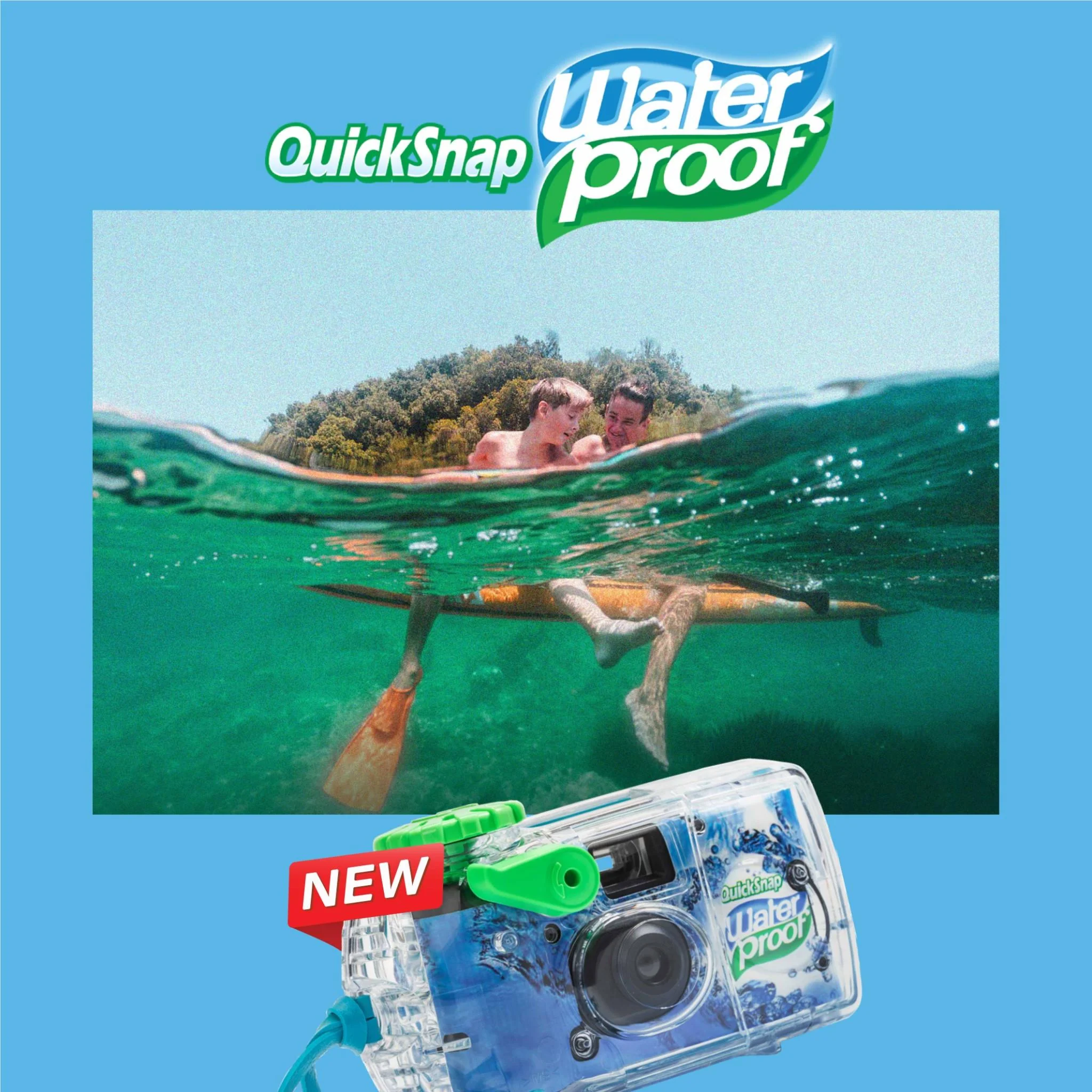 Fujifilm QuickSnap Waterproof 35mm Film Camera - Image 7