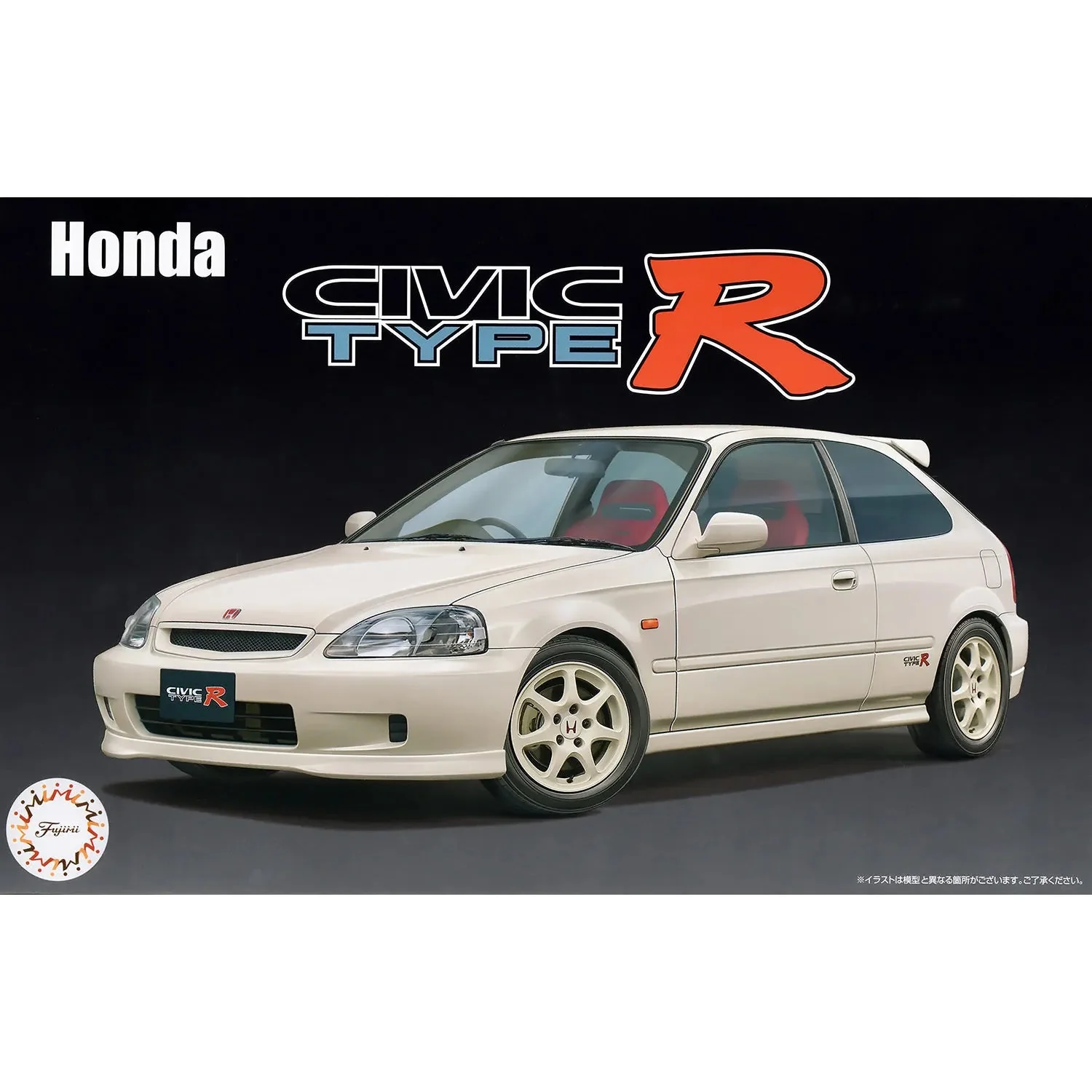 Fujimi 1/24 Honda Civic Type R EK9 Late Model - Image 2