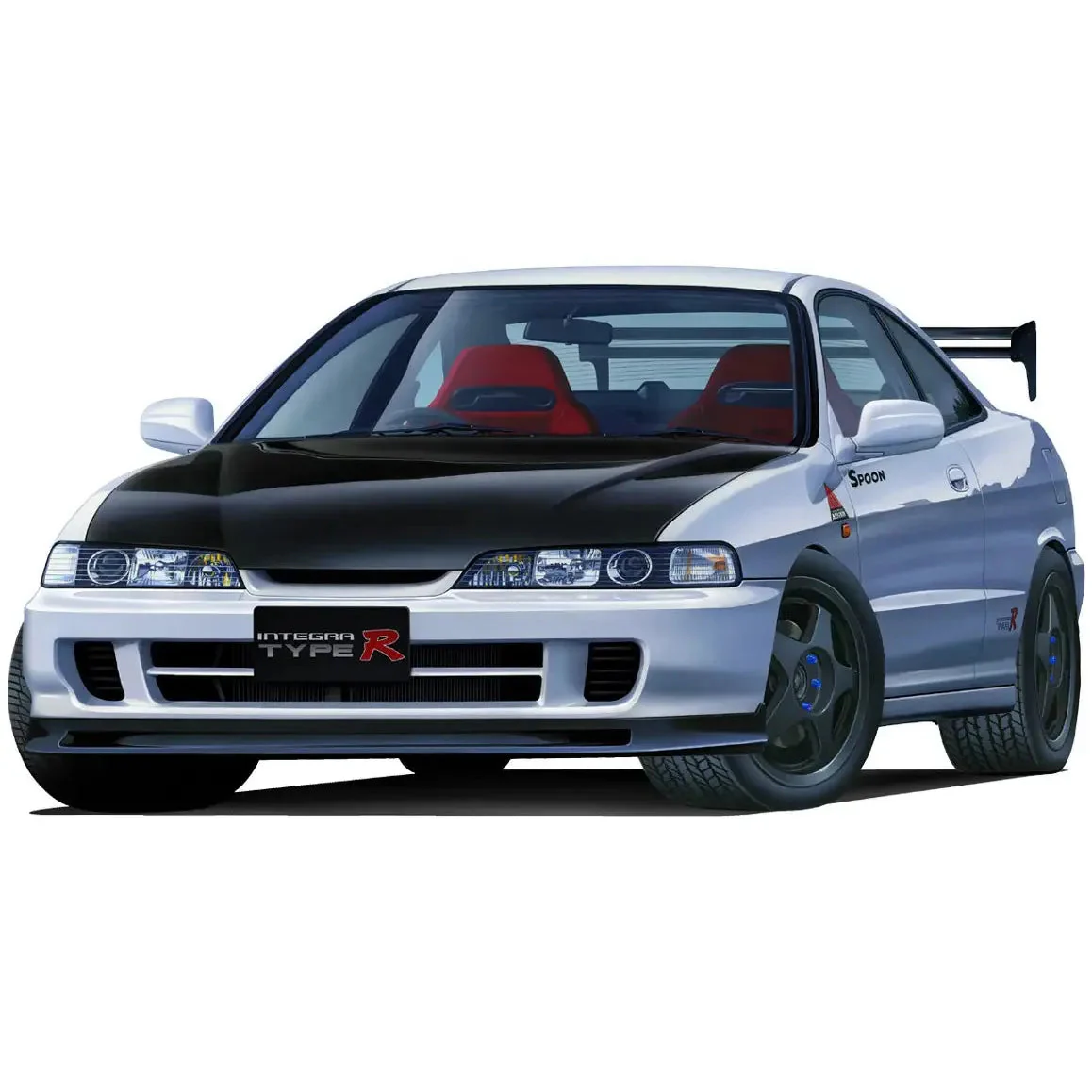 Fujimi 1/24 Spoon Integra Type R DC2 (with GT Wing) (ID-333)