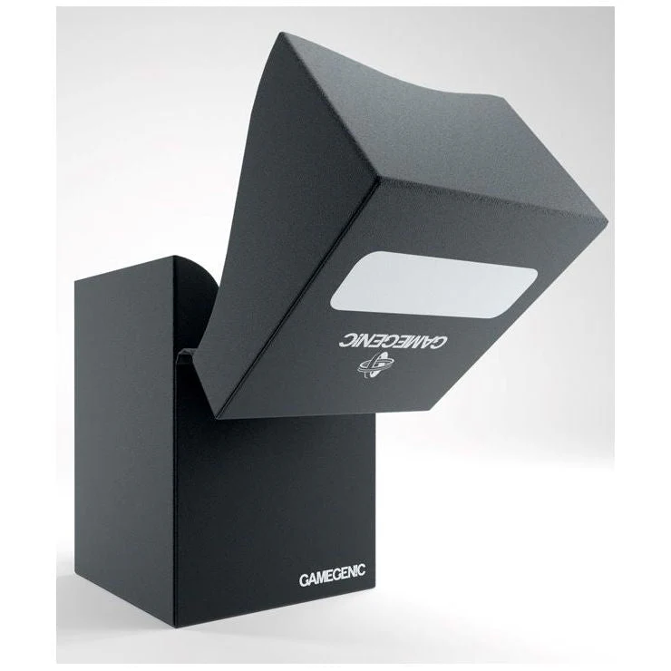 Gamegenic Deck Holder Holds 100 Sleeves Deck Box Cards (Black) - Image 3