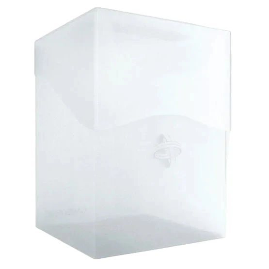 Gamegenic Deck Holder Holds 100 Sleeves Deck Box Cards (Clear)