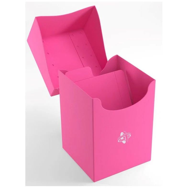 Gamegenic Deck Holder Holds 100 Sleeves Deck Box Cards (Pink) - Image 2