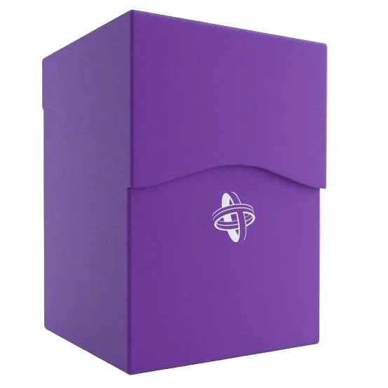 Gamegenic Deck Holder Holds 100 Sleeves Deck Box Cards (Purple)