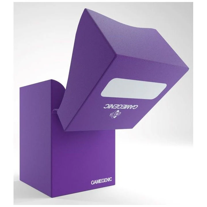 Gamegenic Deck Holder Holds 100 Sleeves Deck Box Cards (Purple) - Image 3