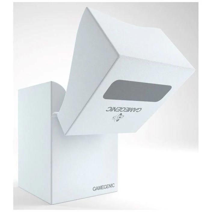 Gamegenic Deck Holder Holds 100 Sleeves Deck Box Cards (White) - Image 3