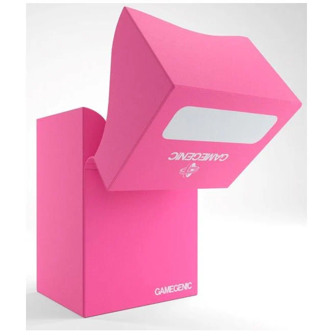 Gamegenic Deck Holder Holds 80 Sleeves Deck Box Cards (Pink) - Image 3