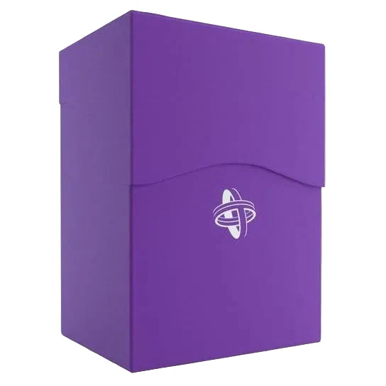 Gamegenic Deck Holder Holds 80 Sleeves Deck Box Cards (Purple)