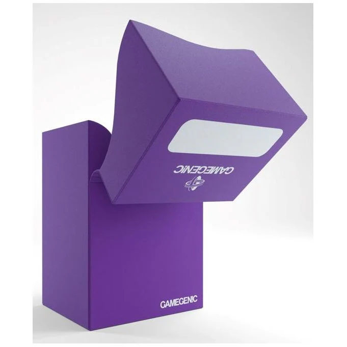 Gamegenic Deck Holder Holds 80 Sleeves Deck Box Cards (Purple) - Image 3