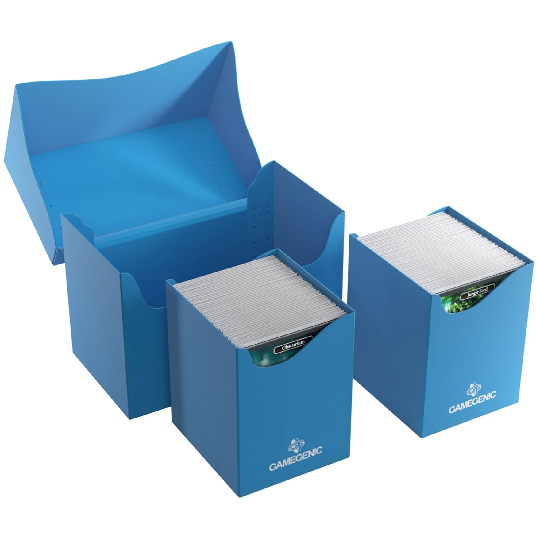 Gamegenic Double Deck Holder 200+ XL (Blue)