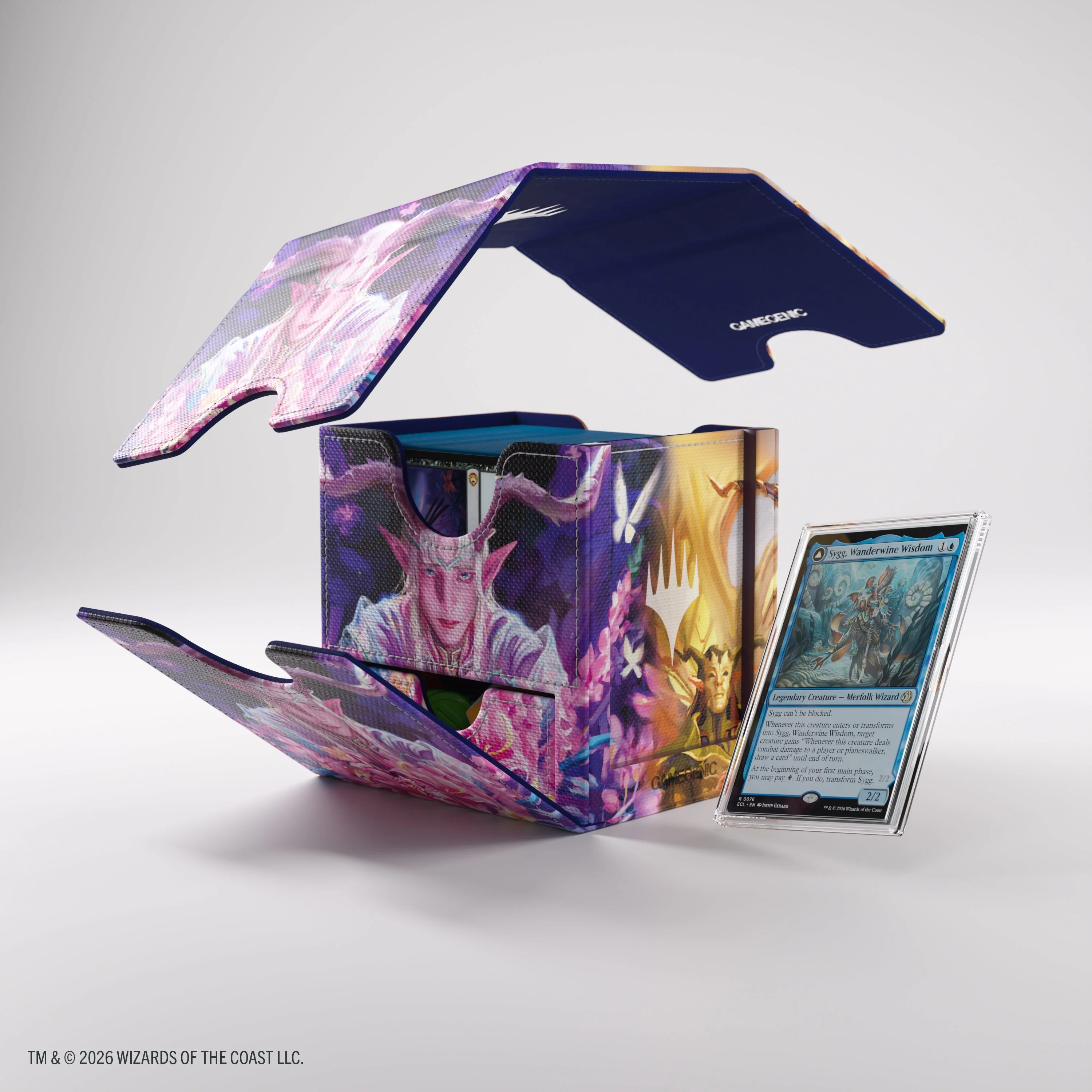 Gamegenic Magic The Gathering Lorwyn Eclipsed Sidekick PRO 100+ XL - Morcants Loyalist/Dawnhand Eulogist - Image 4
