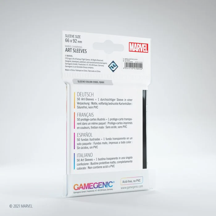 Gamegenic Marvel Champions Sleeves Ms. Marvel - Image 2