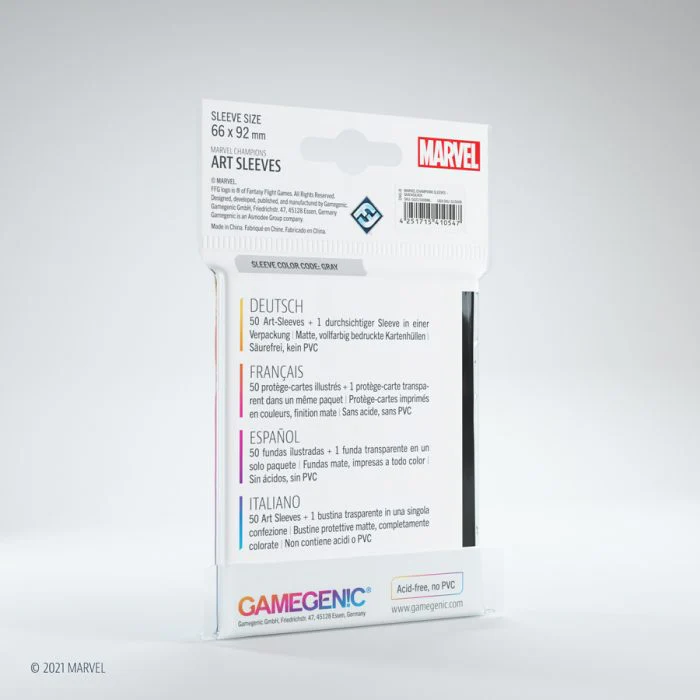 Gamegenic Marvel Champions Sleeves Quicksilver - Image 5