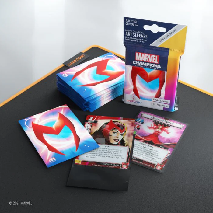 Gamegenic Marvel Champions Sleeves Scarlet Witch - Image 5