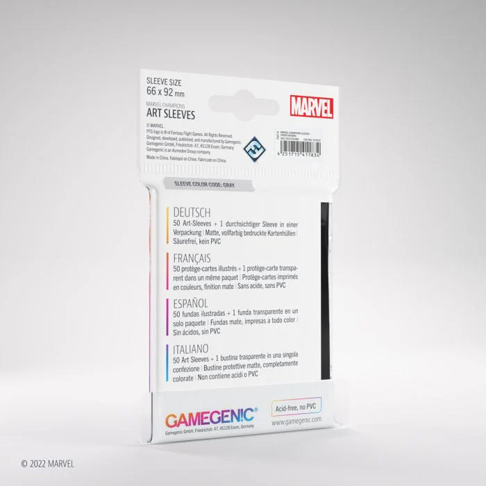 Gamegenic Marvel Champions Sleeves Spider-Woman - Image 2