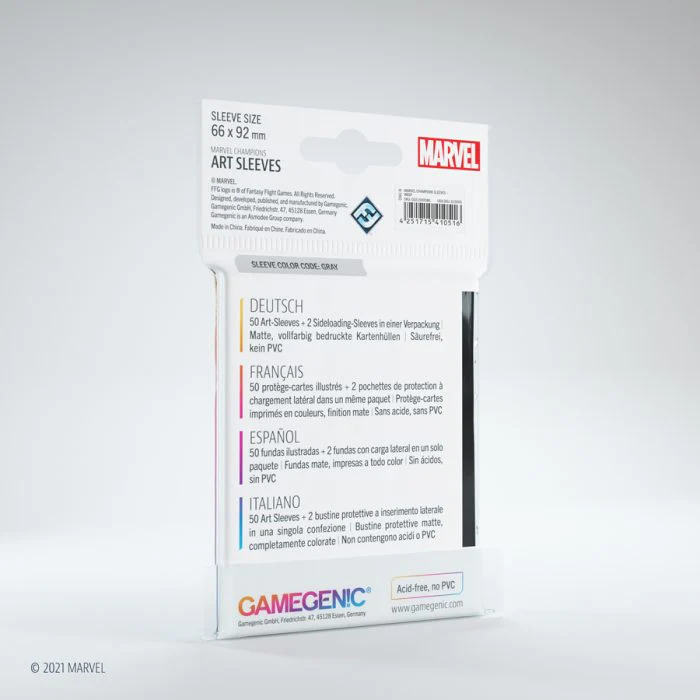 Gamegenic Marvel Champions Sleeves Wasp - Image 2