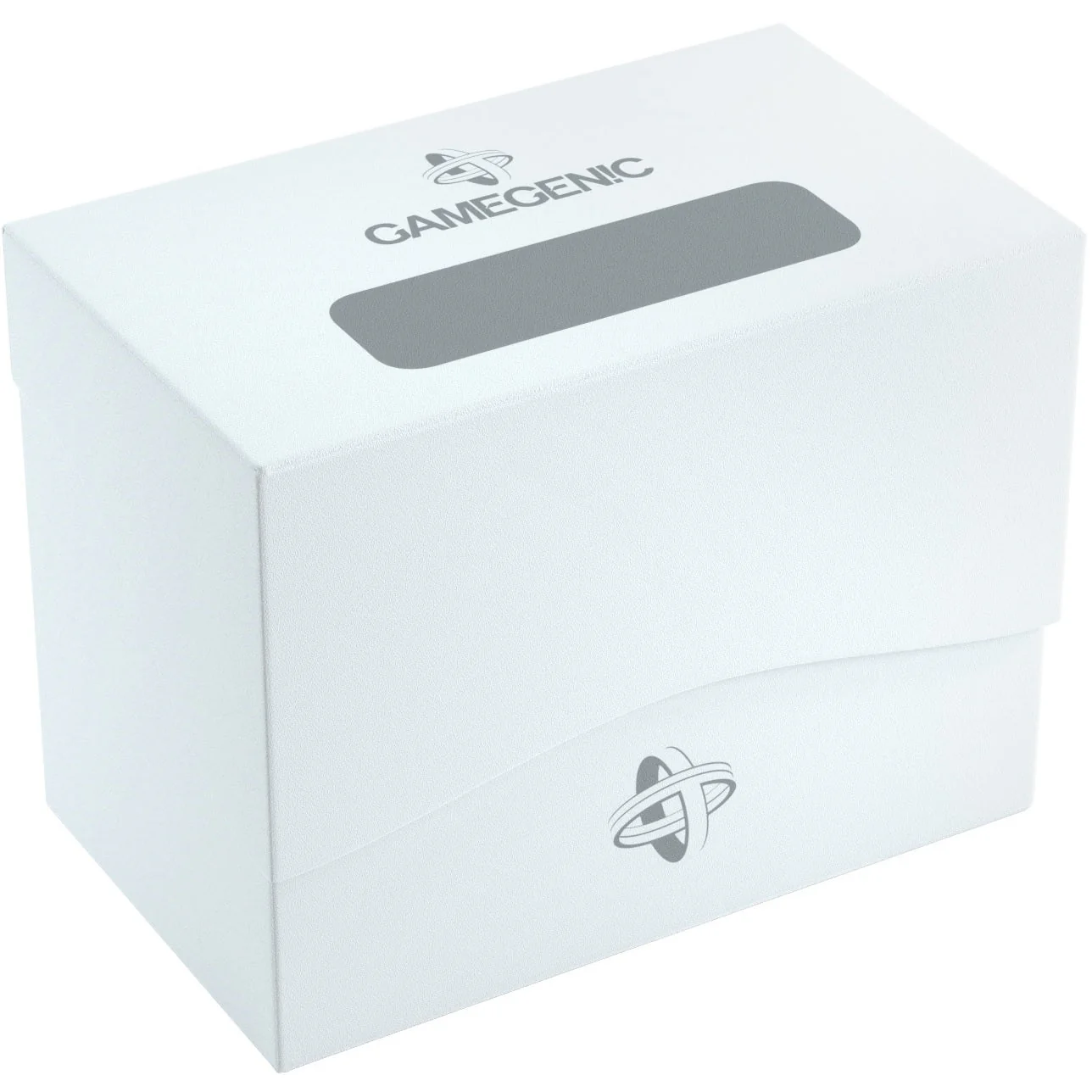 Gamegenic Side Holder Holds 80 Sleeves Deck Box (White Cards)