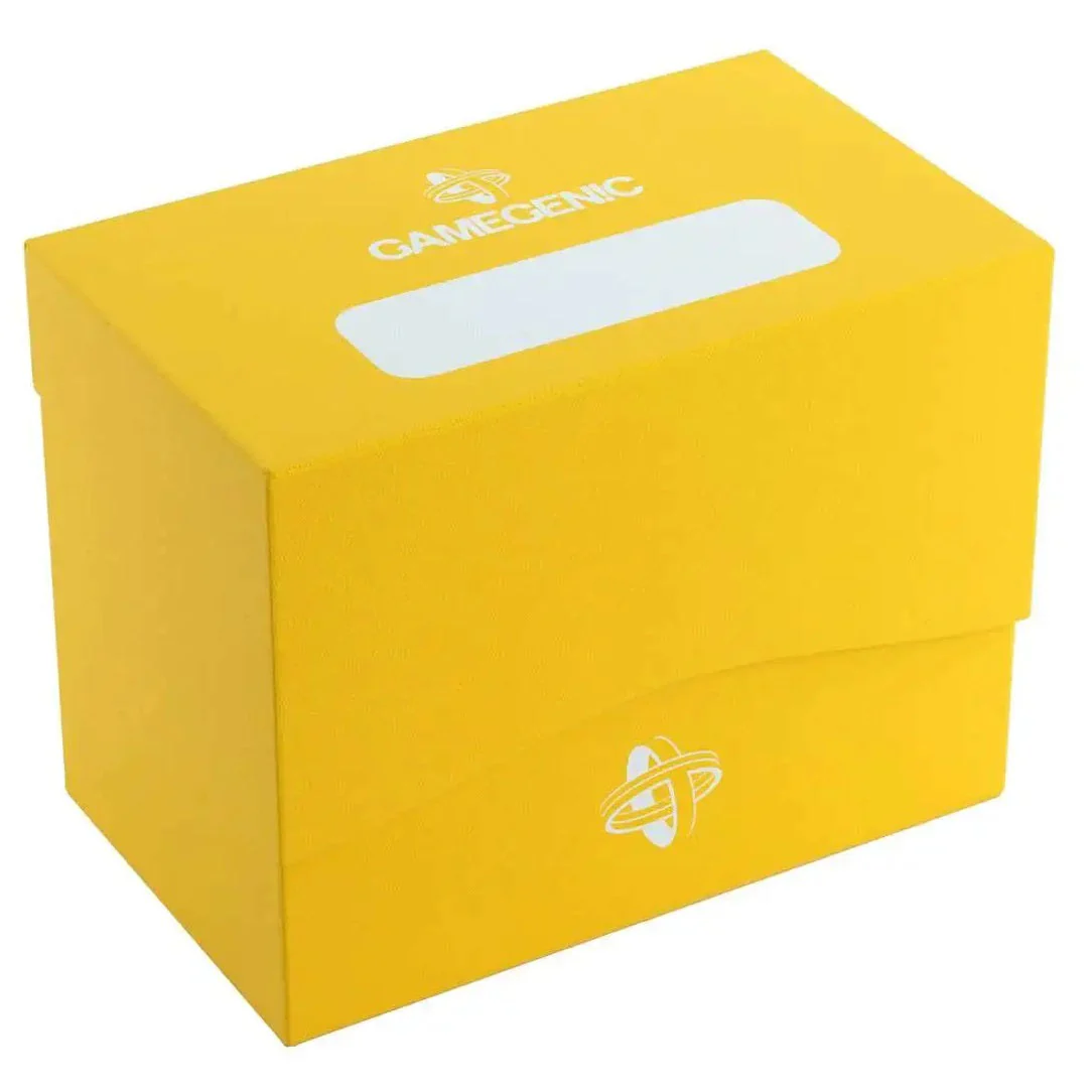 Gamegenic Side Holder Holds 80 Sleeves Deck Box (Yellow Cards)