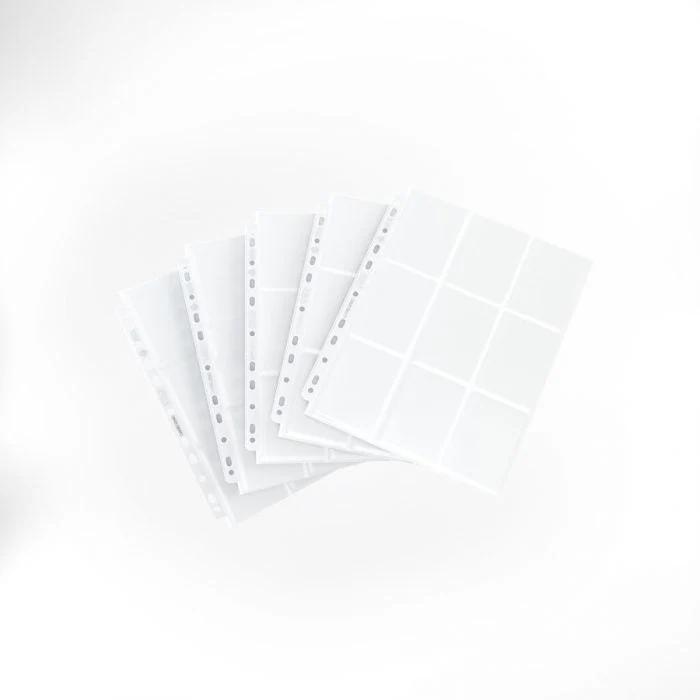 Gamegenic Sideloading 18 Pocket Pages 10-Pieces Pack (White) - Image 2