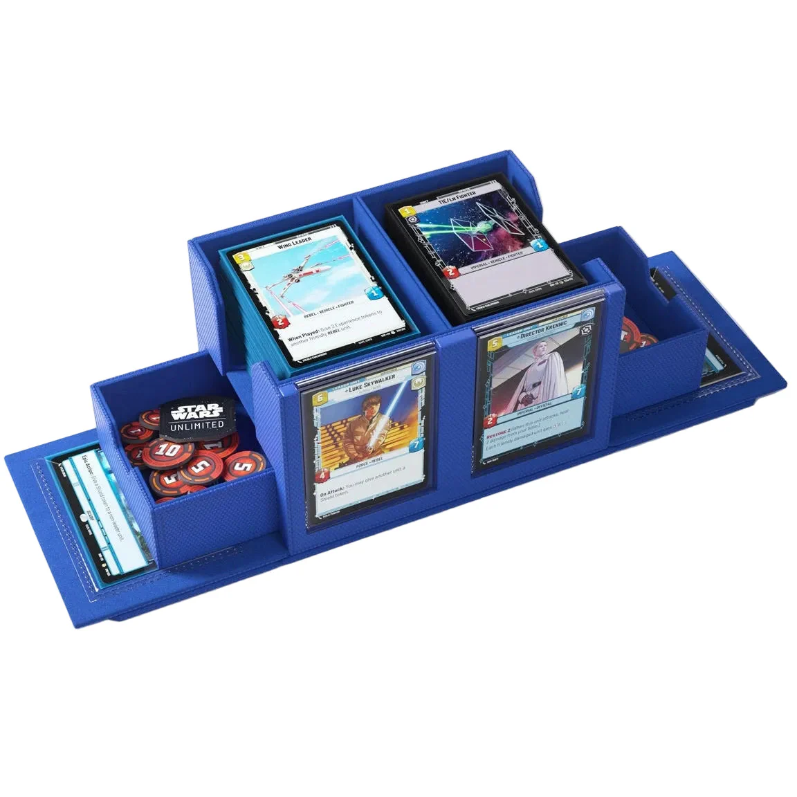 Gamegenic Star Wars Unlimited Double Deck Pod (Blue)