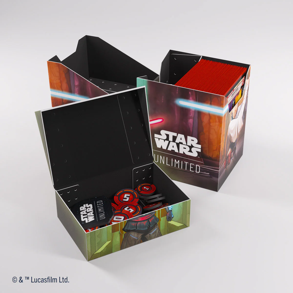 Gamegenic Star Wars Unlimited Soft Crate - Obi-Wan Kenobi/Darth Maul - Image 2