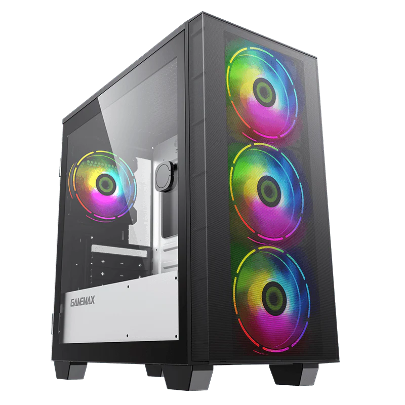 GameMax Aero Mini M-ATX Gaming Case (Black)