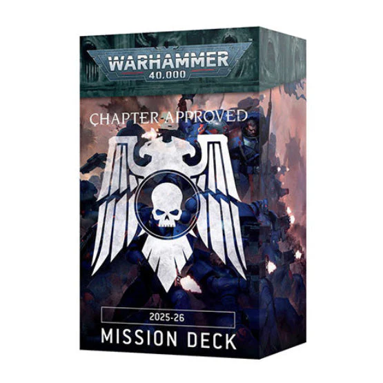 Games Workshop Warhammer 40K Chapter Approved 2025-2026 Mission Deck