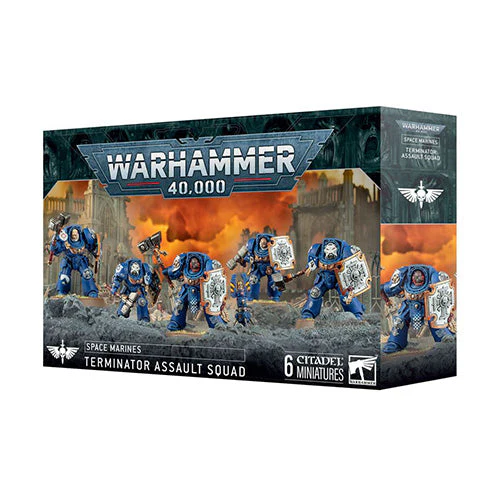 Games Workshop Warhammer 40K Space Marines Terminator Assault Squad