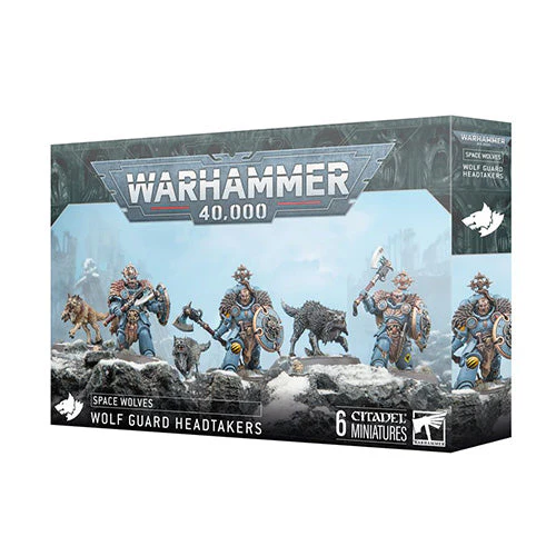 Games Workshop Warhammer 40K Space Wolves Wolf Guard Headtakers