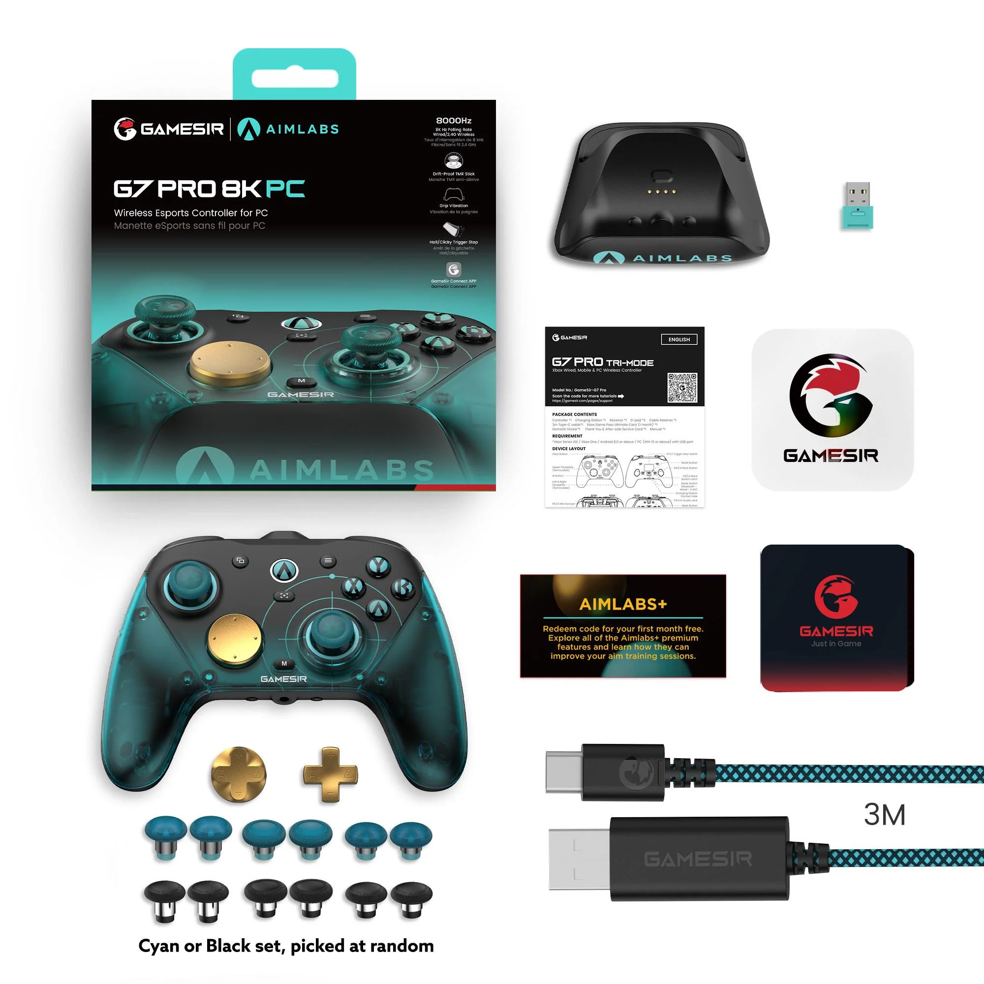 GameSir G7 Pro 8K Aimlabs Edition Wireless eSports Controller for PC - Image 14