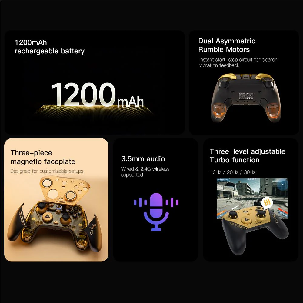GameSir G7 Pro 8K Champion Edition Wireless eSports Controller for PC - Image 12