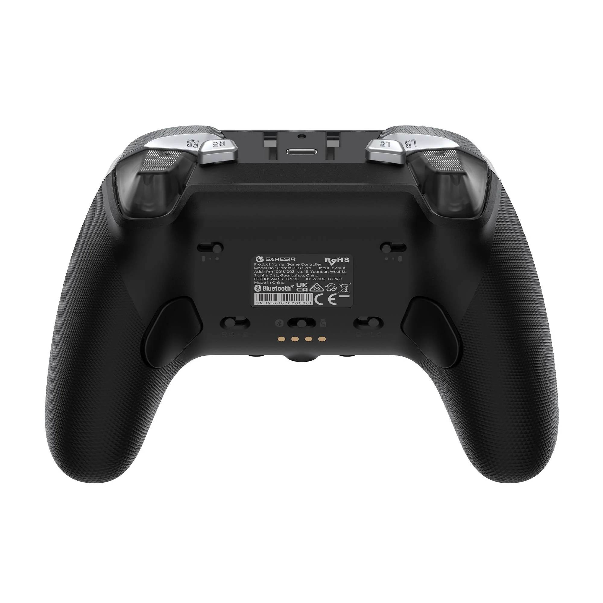 GameSir G7 Pro Wireless Controller for PC & Mobile - Wired for Xbox (Metallic Silver) - Image 3