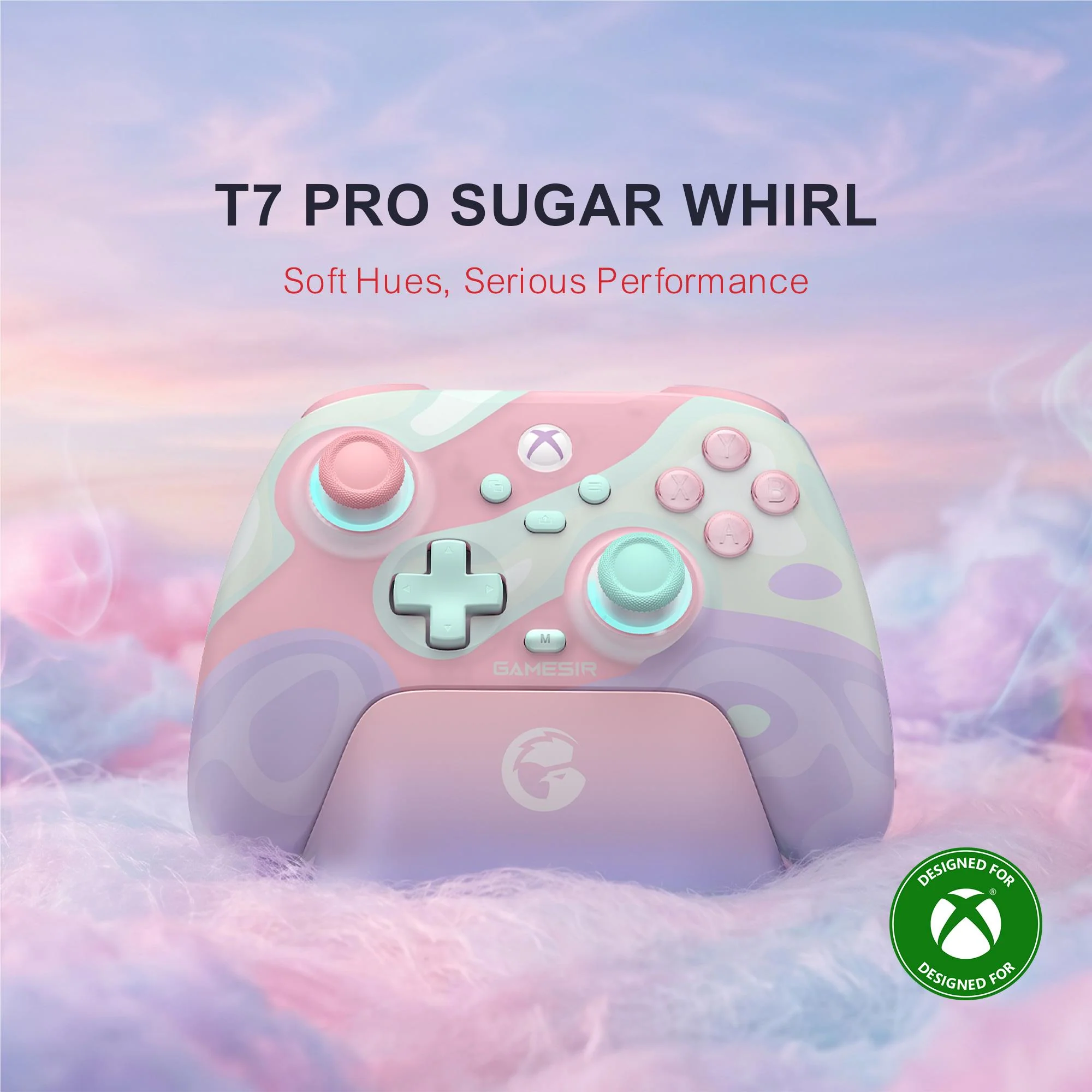 GameSir T7 Pro Wireless Controller for Xbox (Sugar Whirl) - Image 5