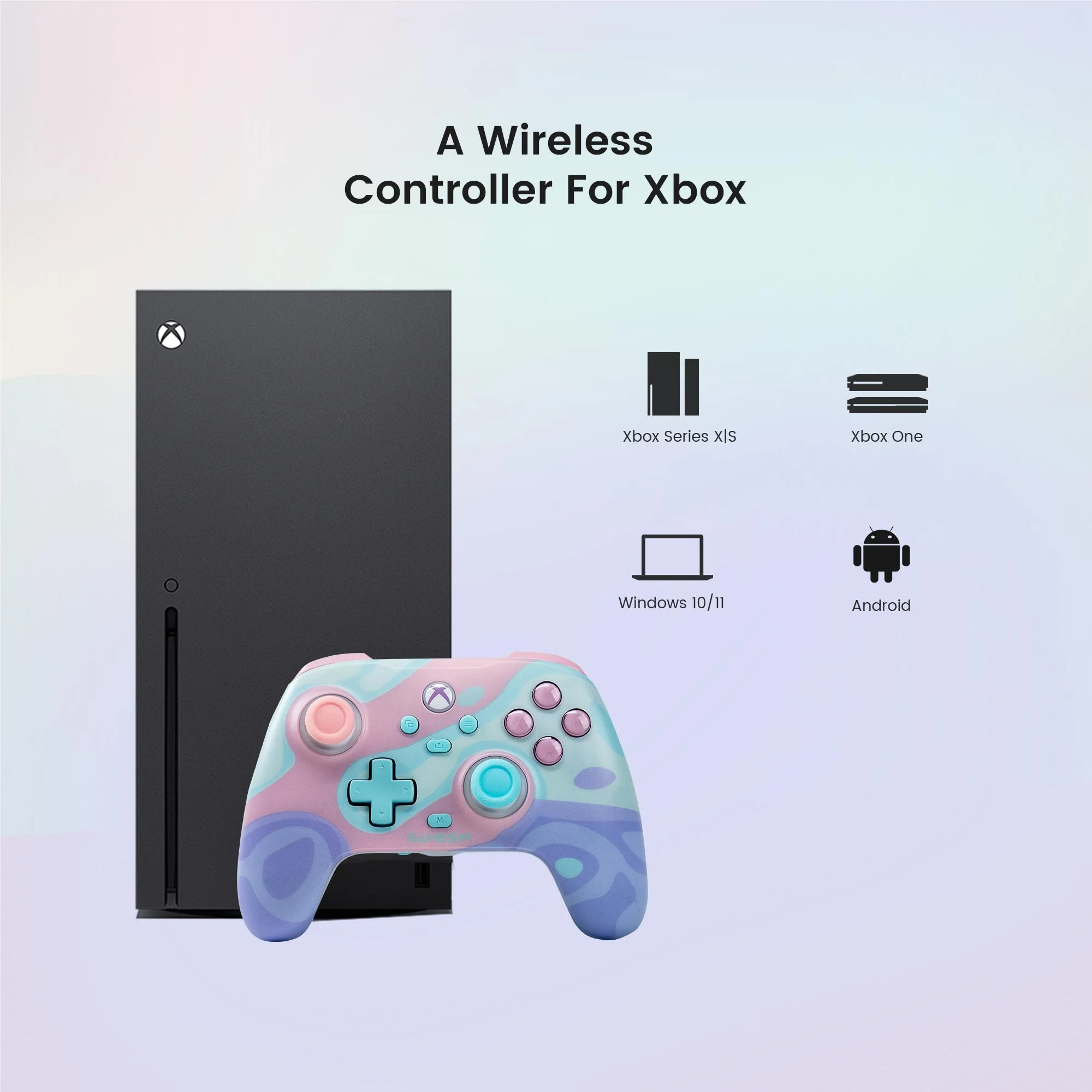 GameSir T7 Pro Wireless Controller for Xbox (Sugar Whirl) - Image 6