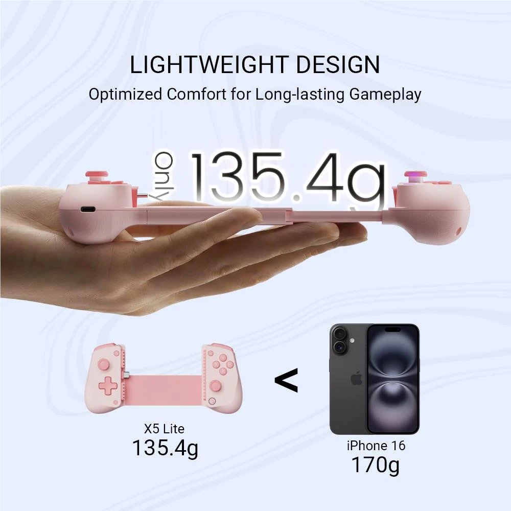 GameSir X5 Lite Mobile Controller (Pink) - Image 7